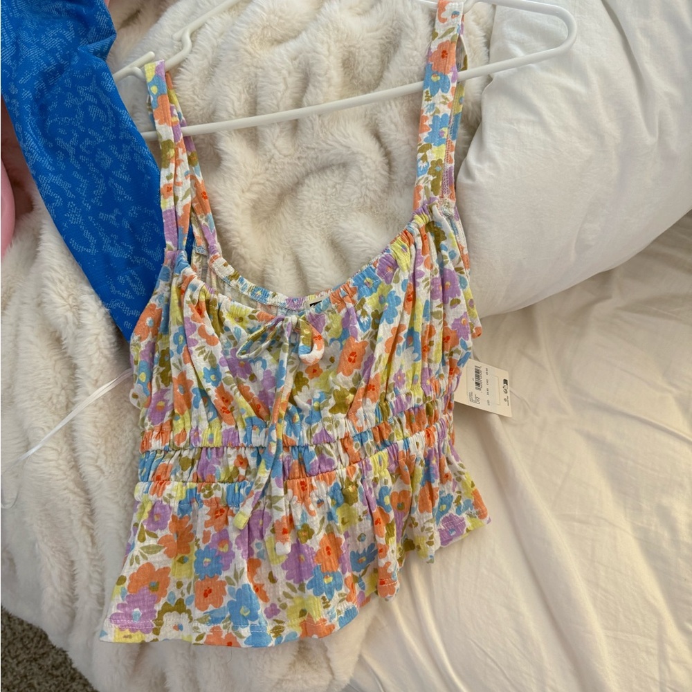Billabong Multicolor Floral Blouse